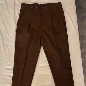 Shein pleated Gurkha trousers. Tapered 30x30